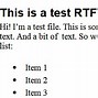 File Format Rtf Itu Apa